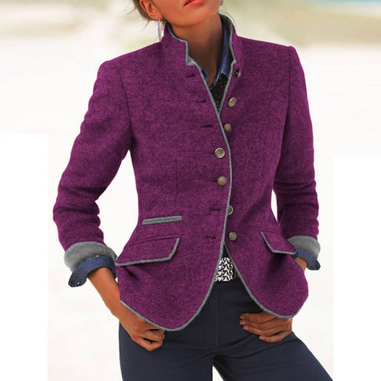 Mirjam – Elegant Long Sleeve Jacket