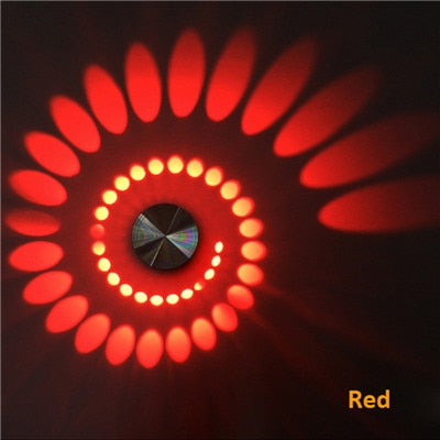 Modern LED Spiral Lamp - LumoSpiral