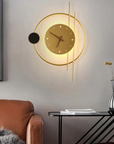 Modern LED Wall Clock Lamp - Chronos