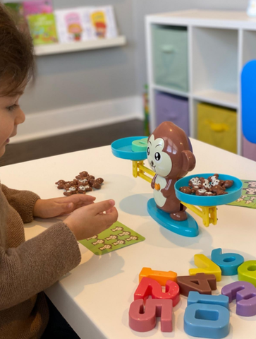 Monkey Balance Game - Educational for Early Arithmetic