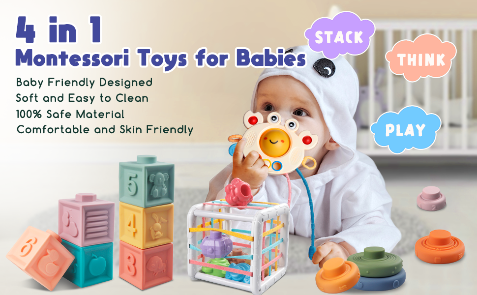 Montessori Baby Sensory Toys
