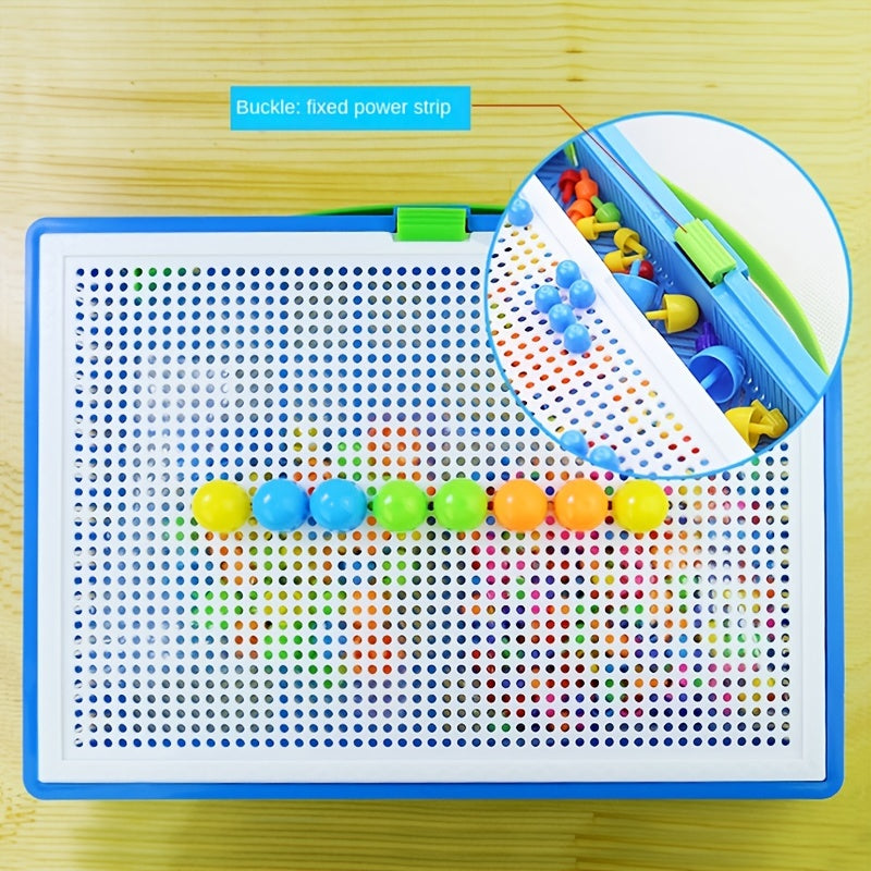 Montessori Blocks - Children's Building Block Puzzle Set with 296 Pieces