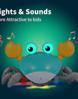 Musical Crab - Promotes the senses and movement