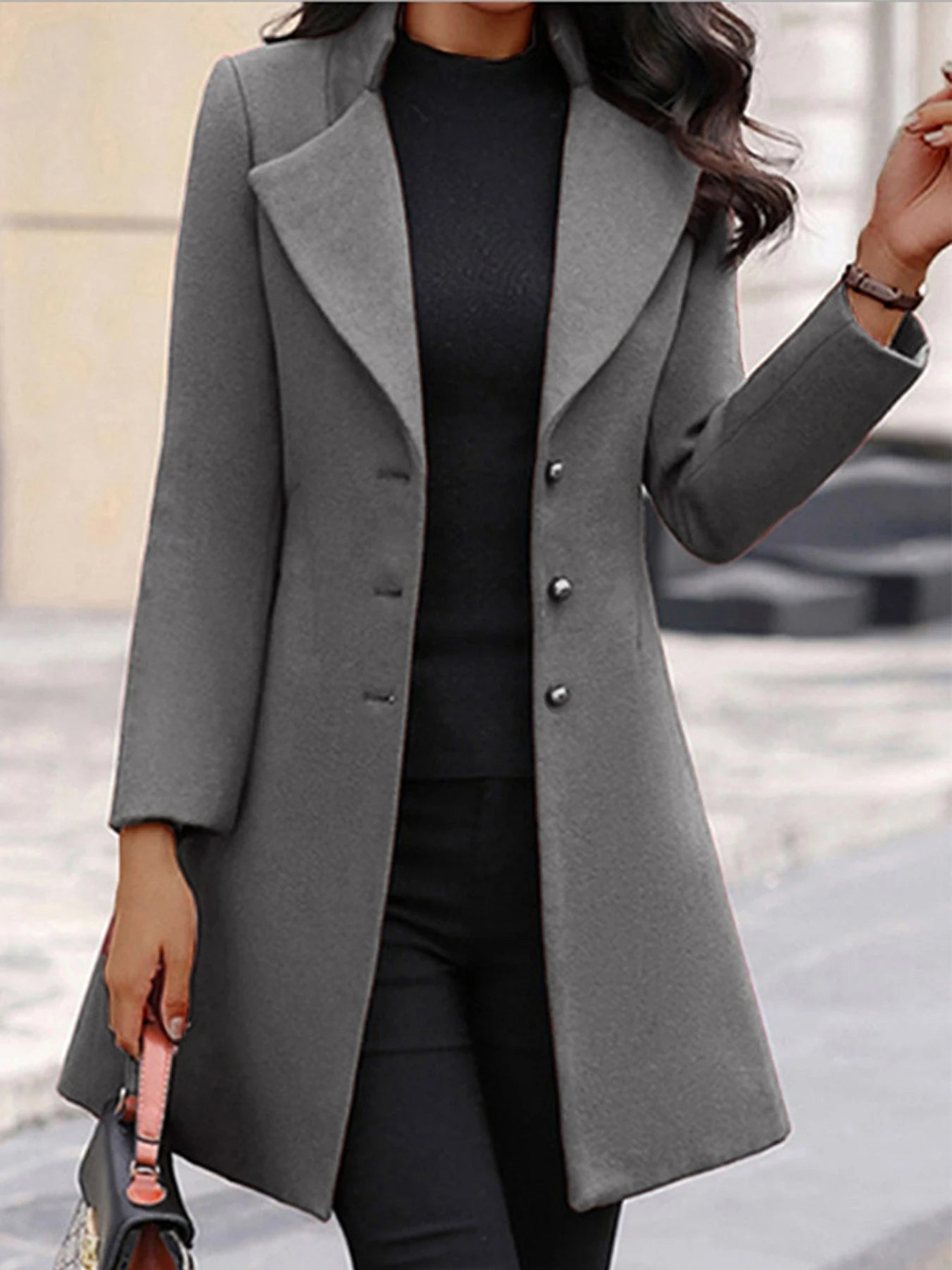 Mylah - Elegant Wool Coat