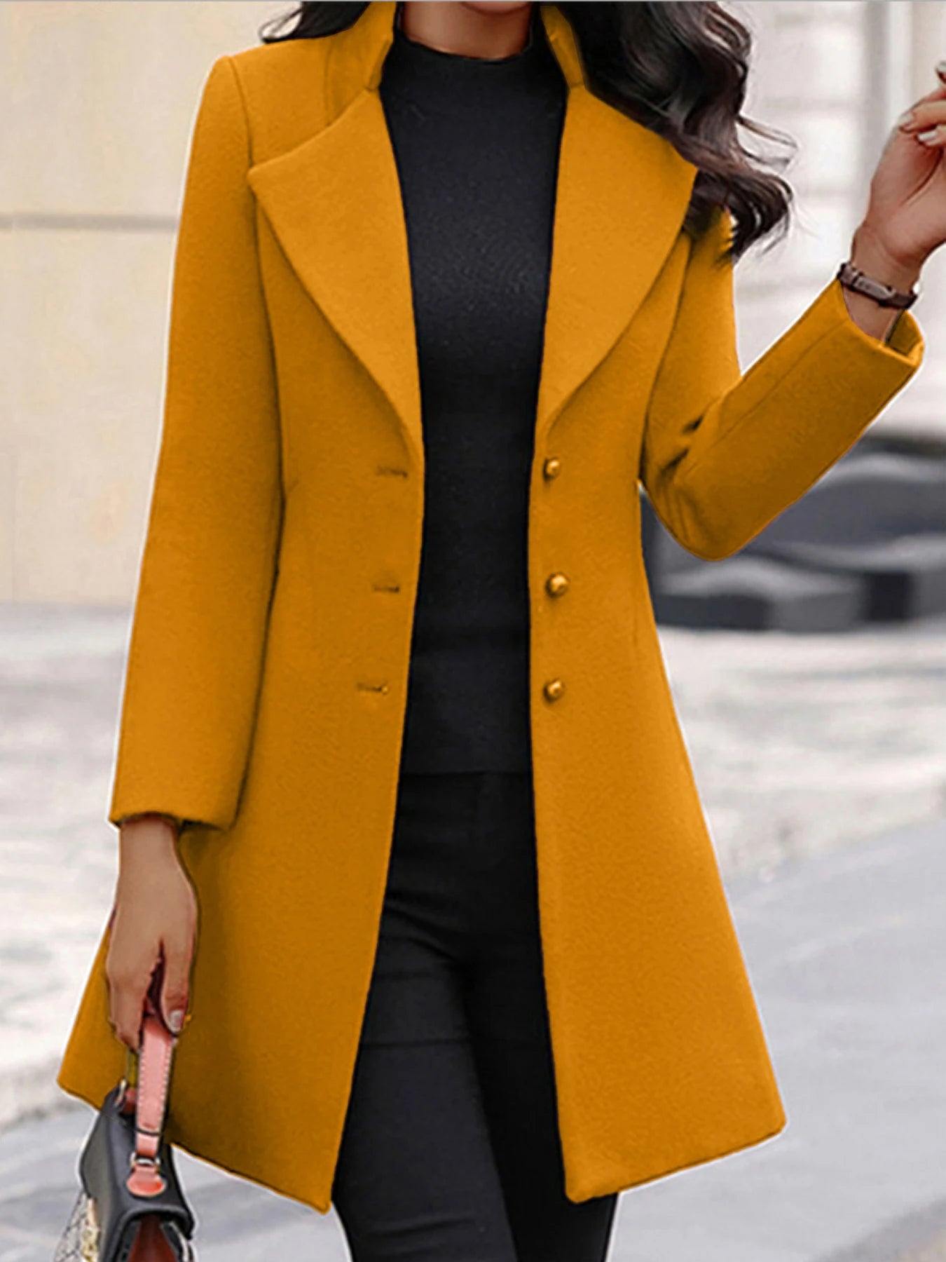 Mylah - Elegant Wool Coat