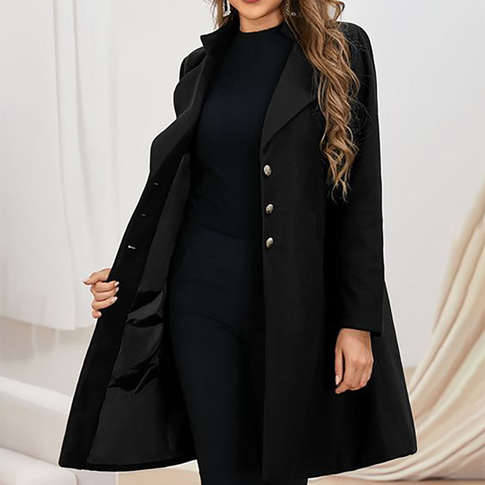 Mylah - Elegant Wool Coat