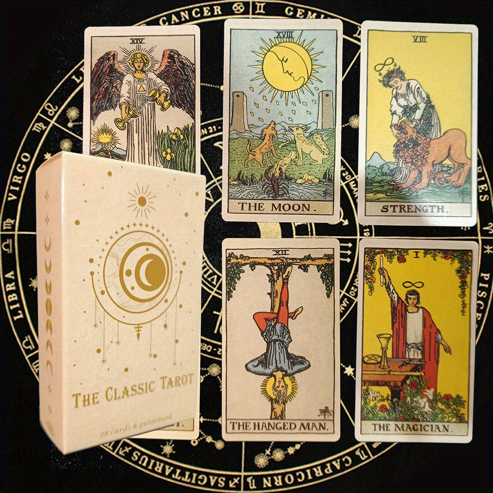 MysticTarot - Classic Tarot Cards Set of 78 Cards