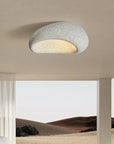 Natural Wabi Sabi Ceiling Lamp - SereneAura