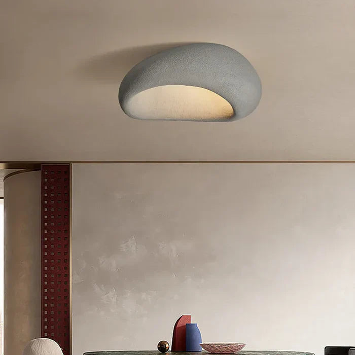 Natural Wabi Sabi Ceiling Lamp - SereneAura