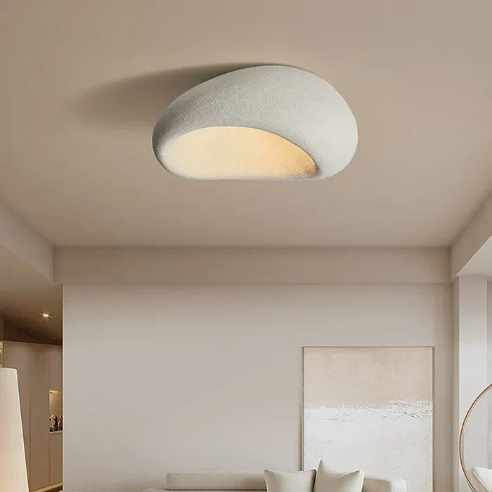 Natural Wabi Sabi Ceiling Lamp - SereneAura
