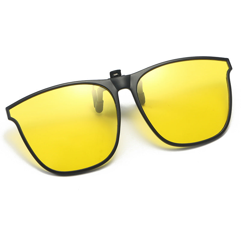 New Polarised Clip-on Flip Up Sunglasses