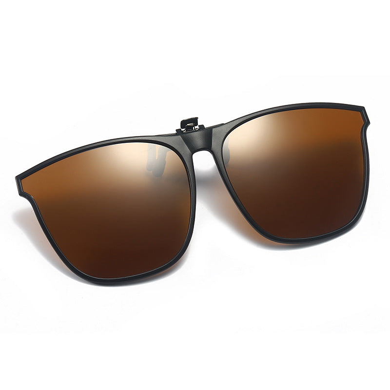 New Polarised Clip-on Flip Up Sunglasses