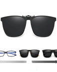New Polarised Clip-on Flip Up Sunglasses