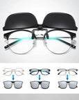 New Polarised Clip-on Flip Up Sunglasses