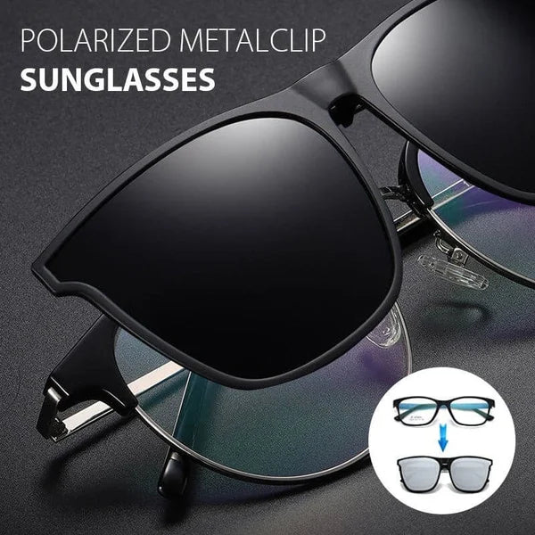 New Polarised Clip-on Flip Up Sunglasses