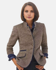 Nilja - Casual Long Sleeve Blazer with Buttons