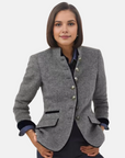 Nilja - Casual Long Sleeve Blazer with Buttons