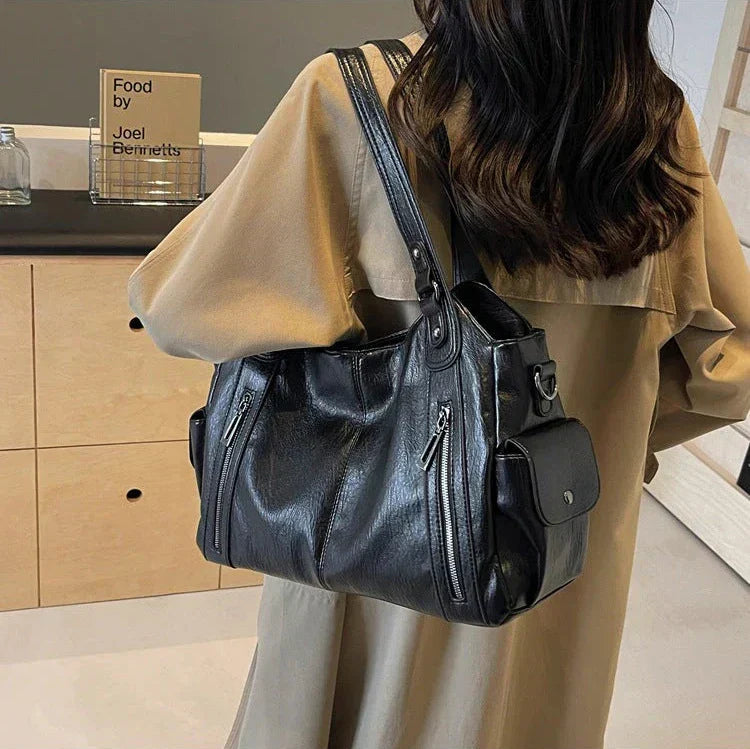 Novira - Timeless Leather Tote Bag