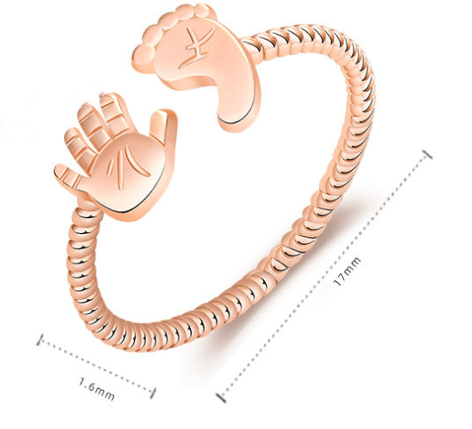 PalmBliss – Beautiful Ring for Mum, Baby, Palms and Feet