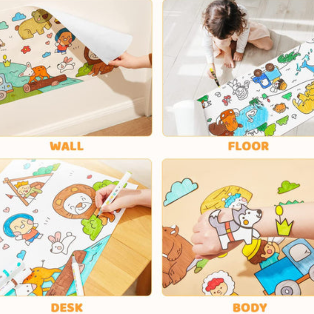 Paper Roll - Promotes Creativity and Artistry