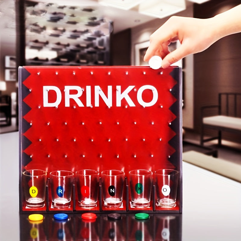 PartyBrew - Drinko Balls Card Game with Shot Glasses