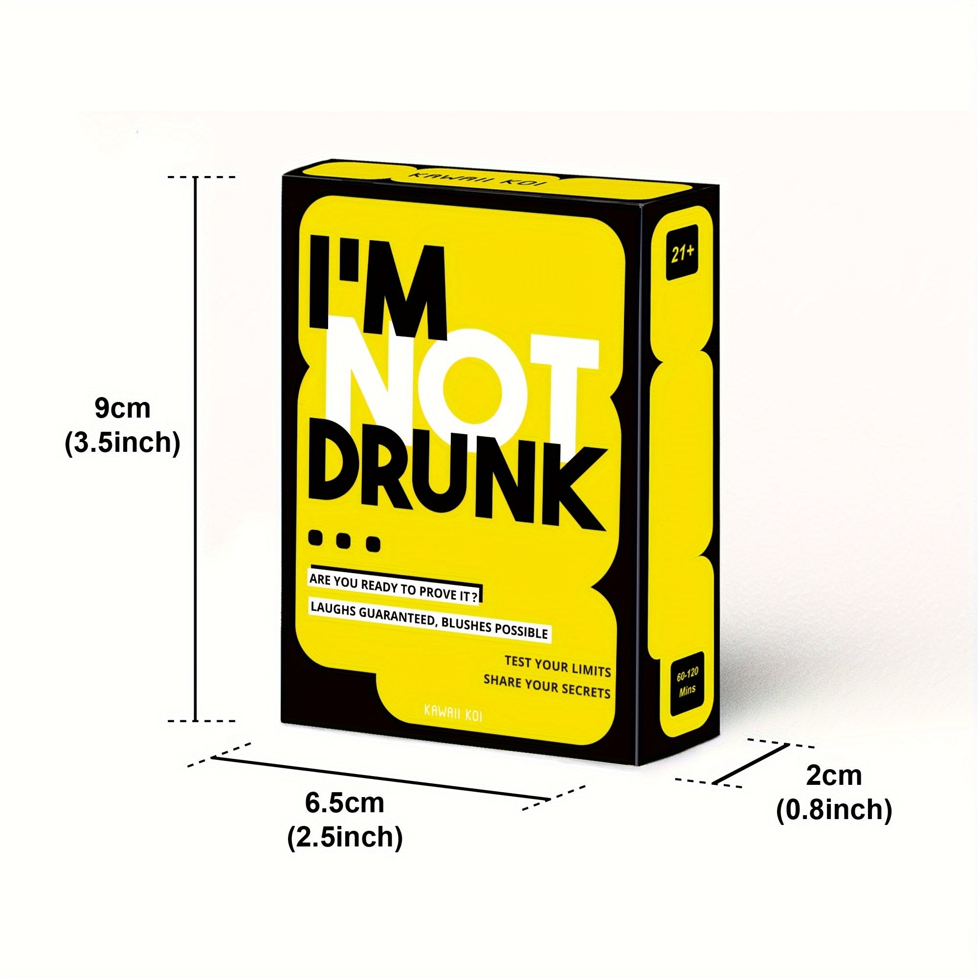 PartyFun - I'm Not Drunk Party Game with 55 Hilarious Cards