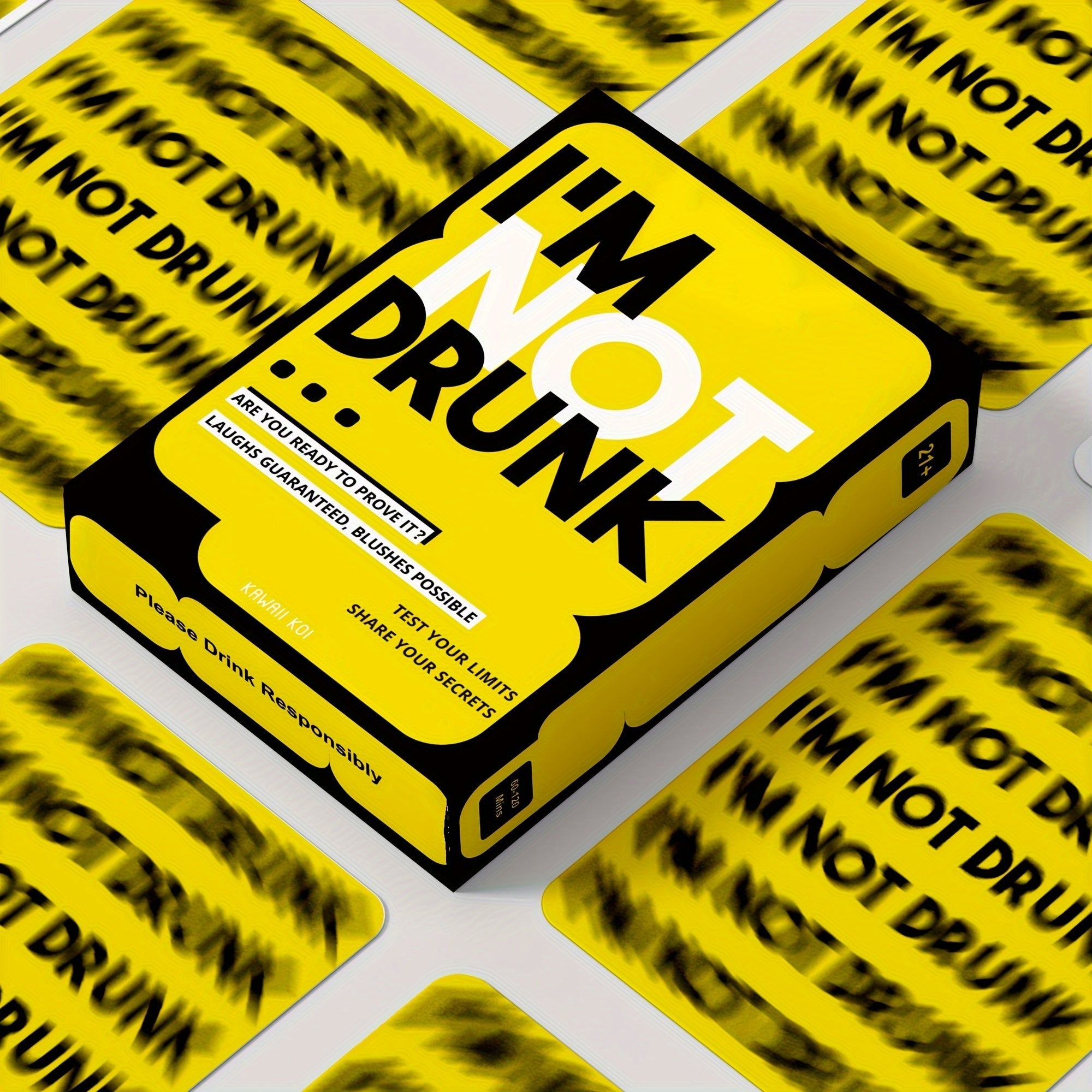 PartyFun - I'm Not Drunk Party Game with 55 Hilarious Cards