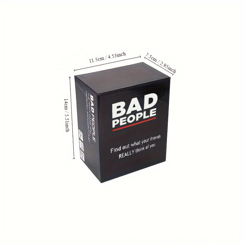 PartyGameFun - Bad People Card Game for Adults