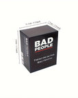 PartyGameFun - Bad People Card Game for Adults