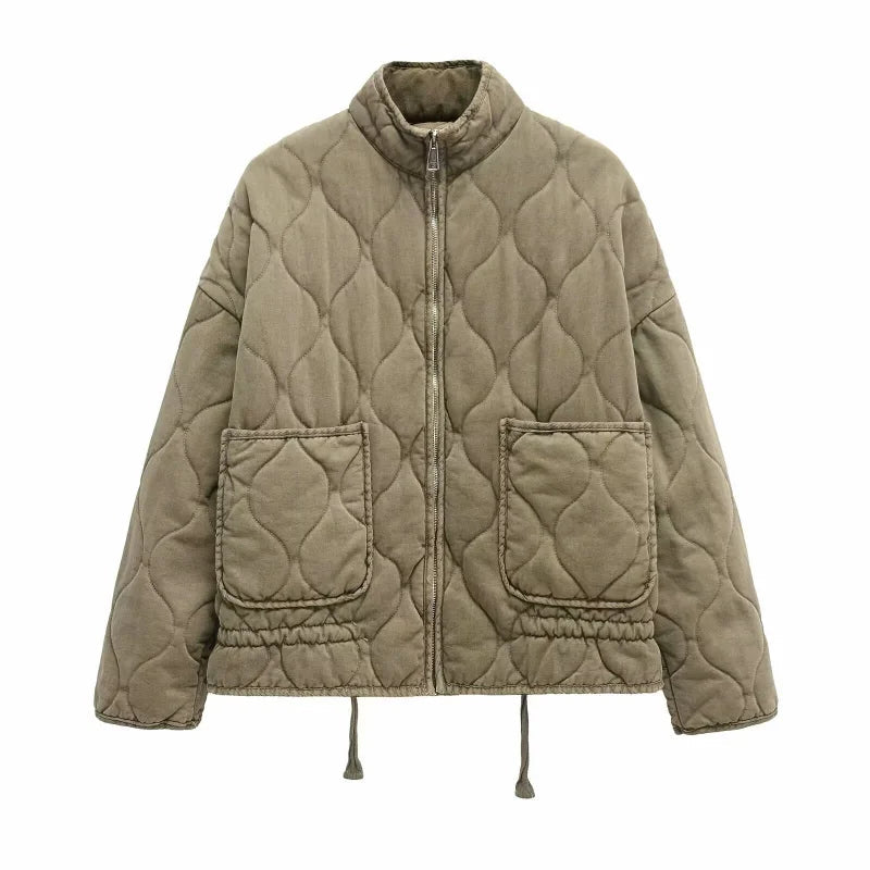 Pascale – Vintage Quilted Jacket made of Cotton