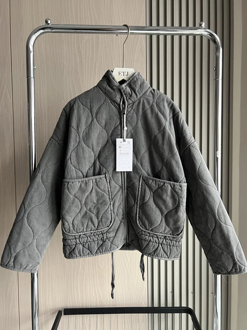 Pascale – Vintage Quilted Jacket made of Cotton