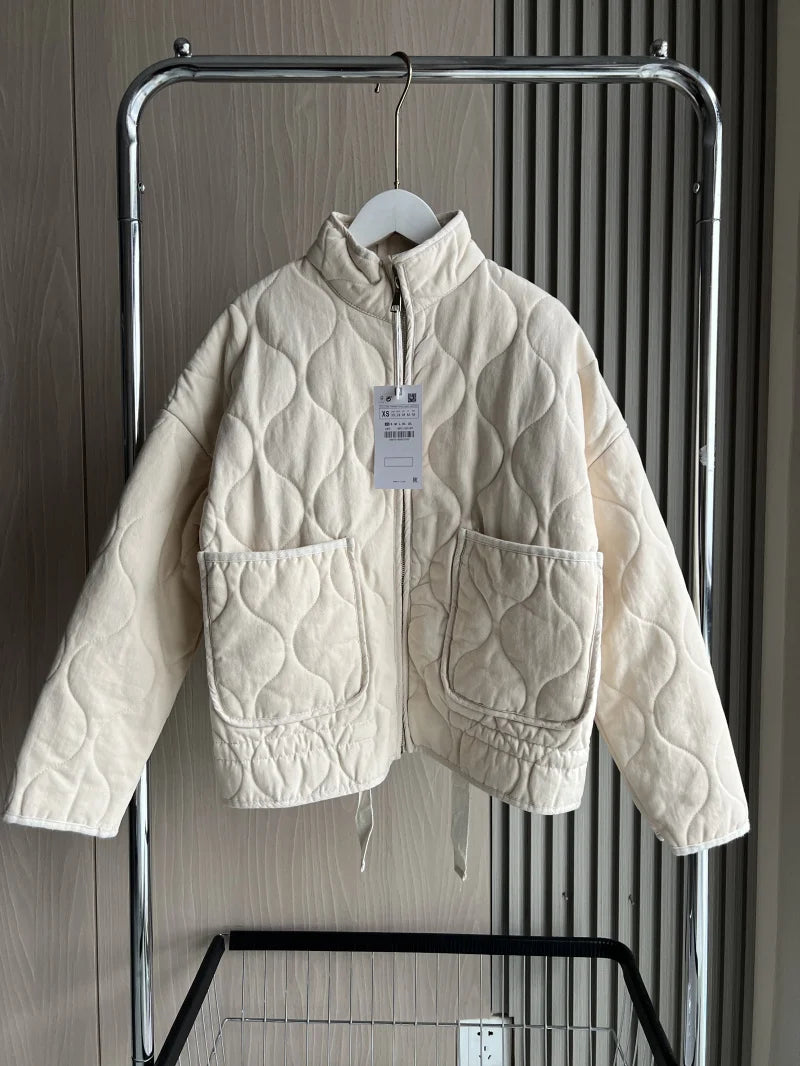 Pascale – Vintage Quilted Jacket made of Cotton
