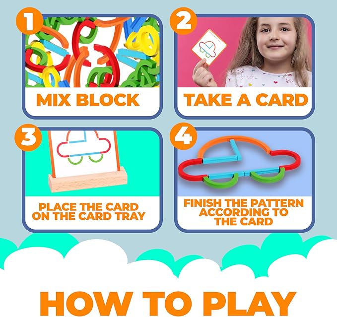 Pattern Play Sticks - Safe Sustainable Fun Learning