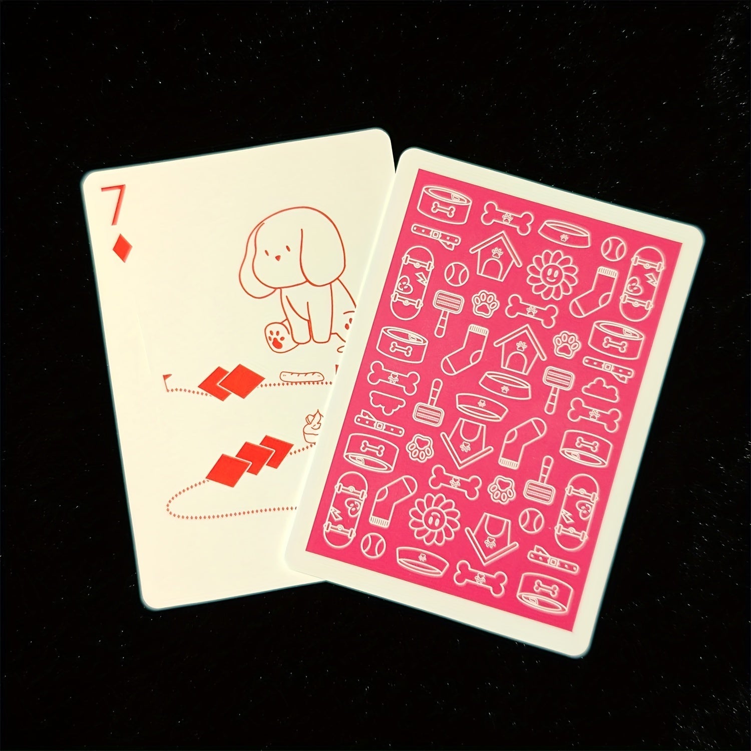 Pawsome Play - Dog &amp; Cat Playing Cards with 54 Patterns