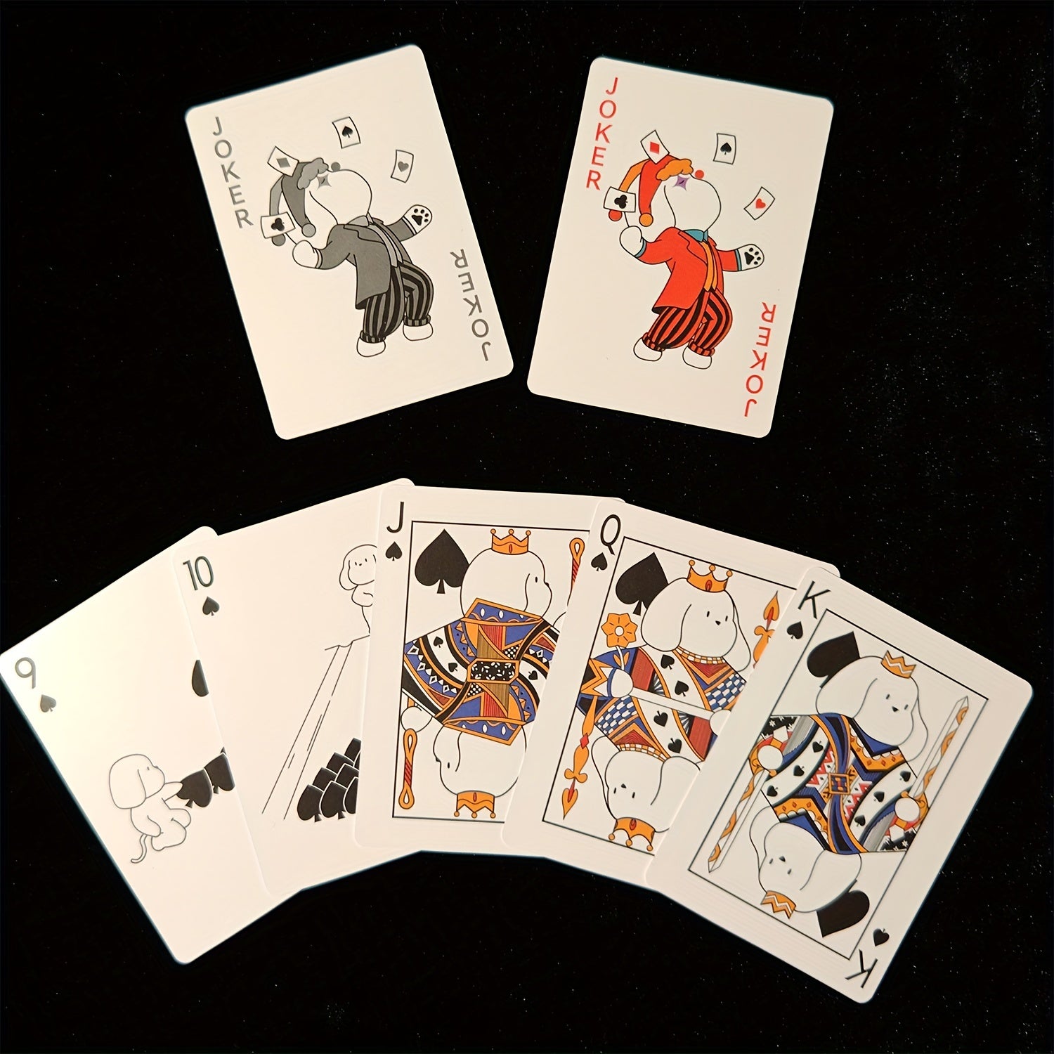 Pawsome Play - Dog &amp; Cat Playing Cards with 54 Patterns