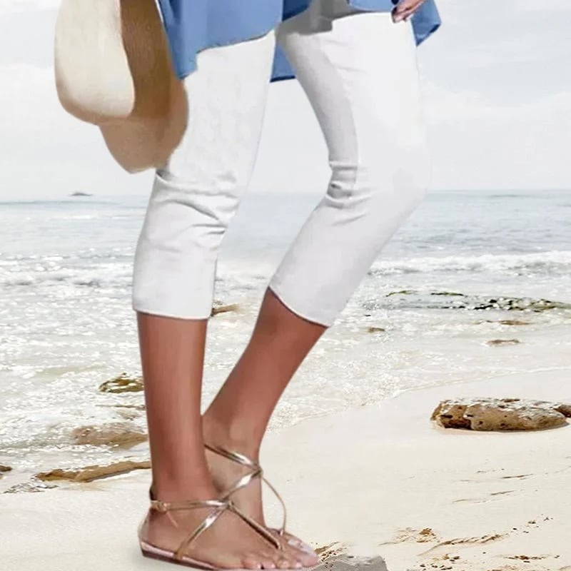 Plain Casual Leggings for Women