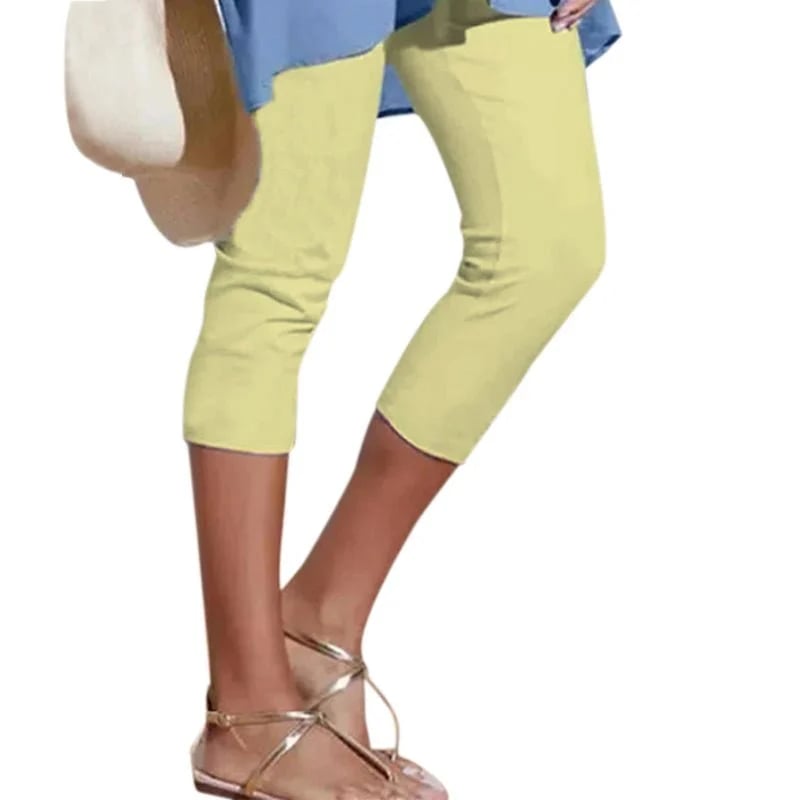 Plain Casual Leggings for Women