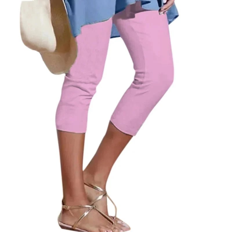 Plain Casual Leggings for Women