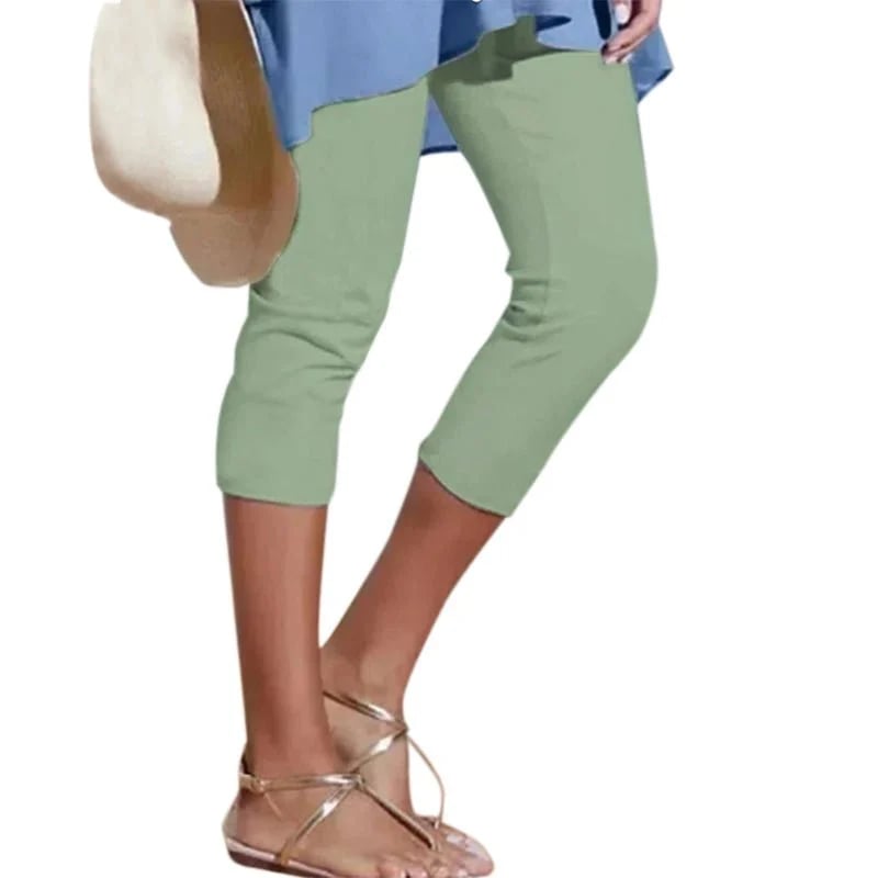 Plain Casual Leggings for Women