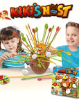PlayNest - Kiki's Nest Family Board Game for Children Aged 3-6