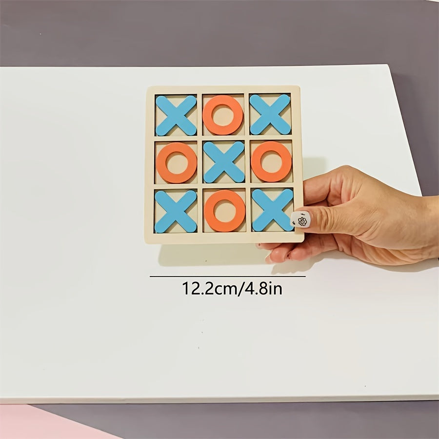PlayWood - Wooden Tic-Tac-Toe Game for Family Interaction