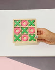 PlayWood - Wooden Tic-Tac-Toe Game for Family Interaction