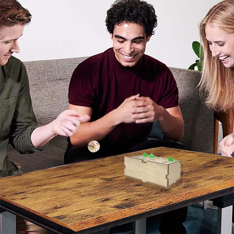 Playful Fun Box - Wooden Penny Game Cosy Board Game