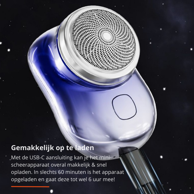 PocketShave | The small shaver that fits perfectly in your pocket or bag!