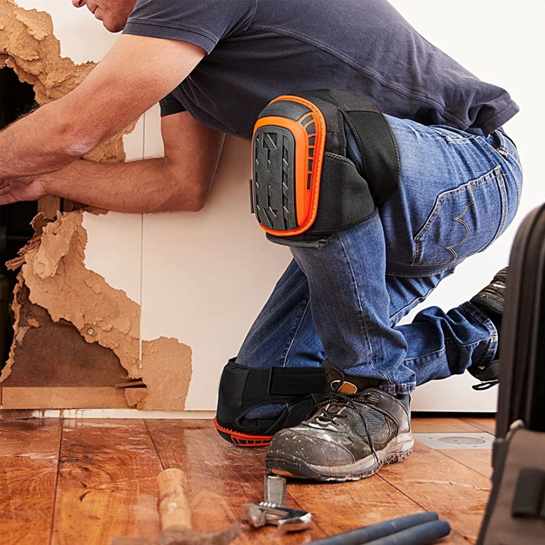 Professional Work Knee Pads | Heavy Duty, Adjustable