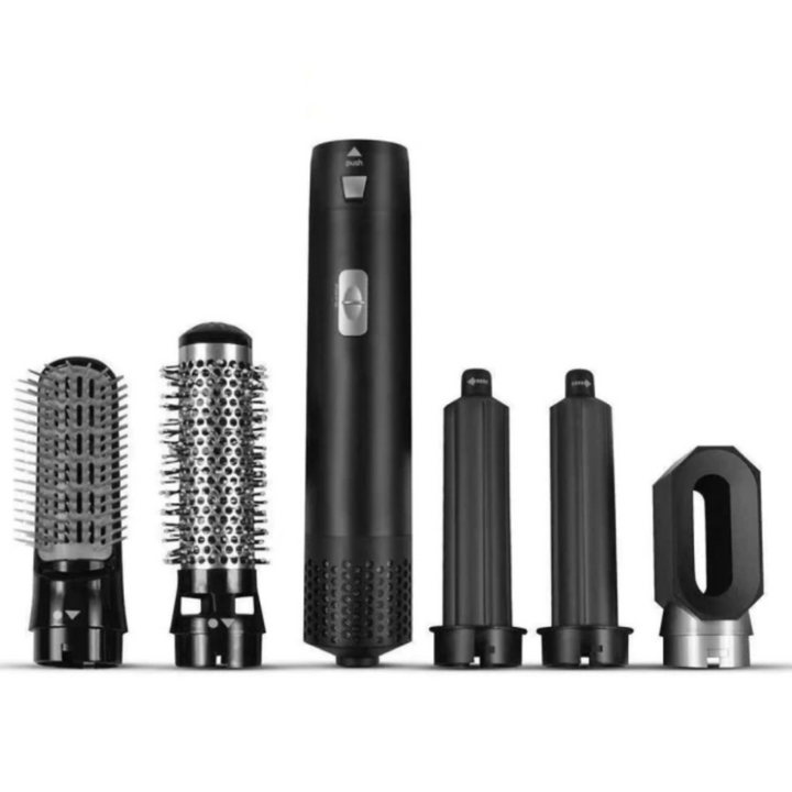 Professional high power curling iron with various attachments
