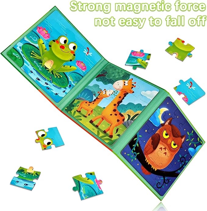 Puzzle Book - Promotes Learning and Creativity