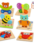 Puzzle set - Promotes problem-solving skills and recognition