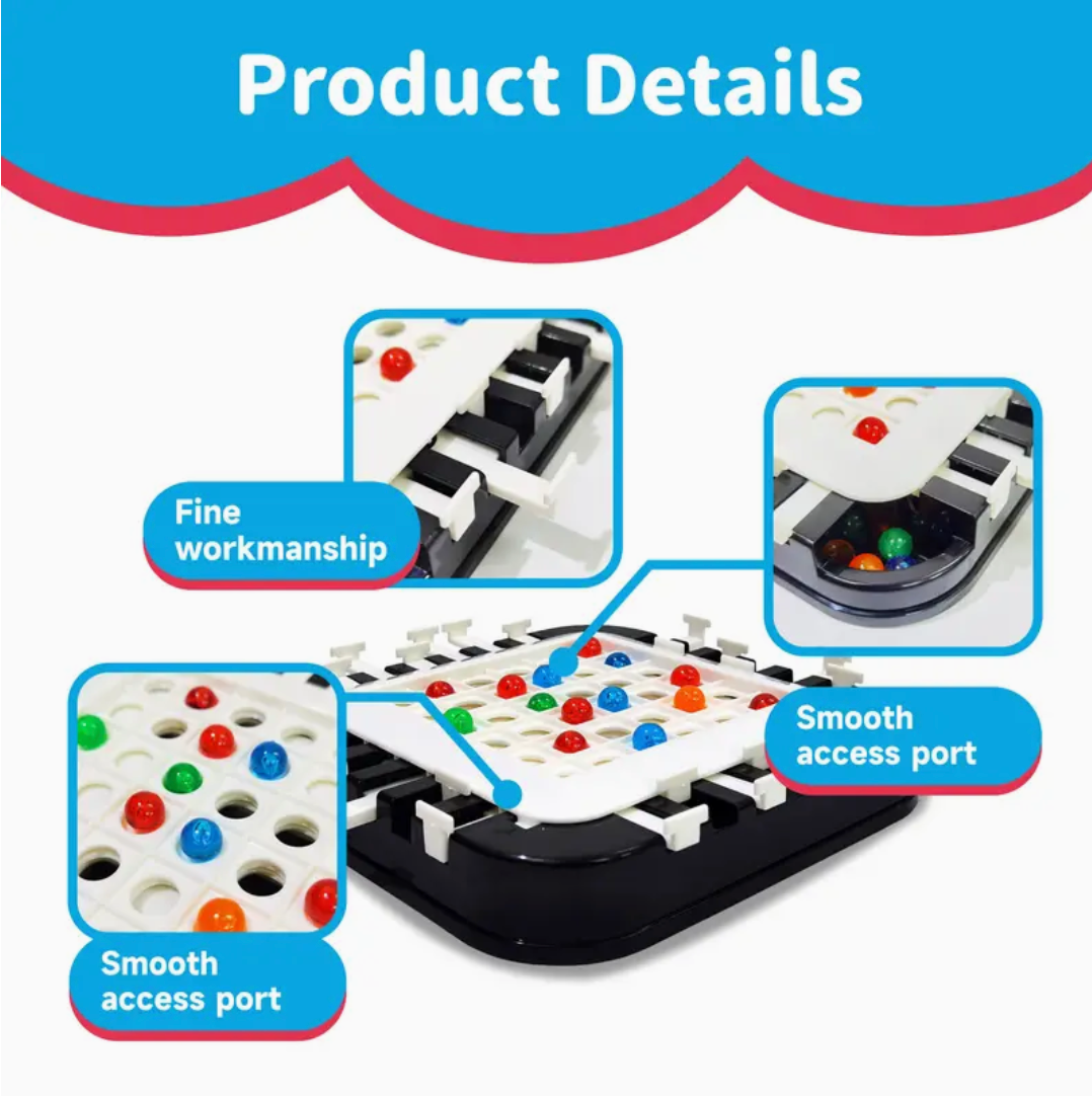 PuzzleFun - Board game with chess and cards Balance toys