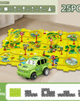 PuzzleRacer - Car Game Set for Kids
